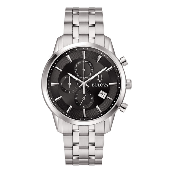 Orologio Bulova 96B412 Sutton Cronografo Acciaio | Gioiellitosti.it
